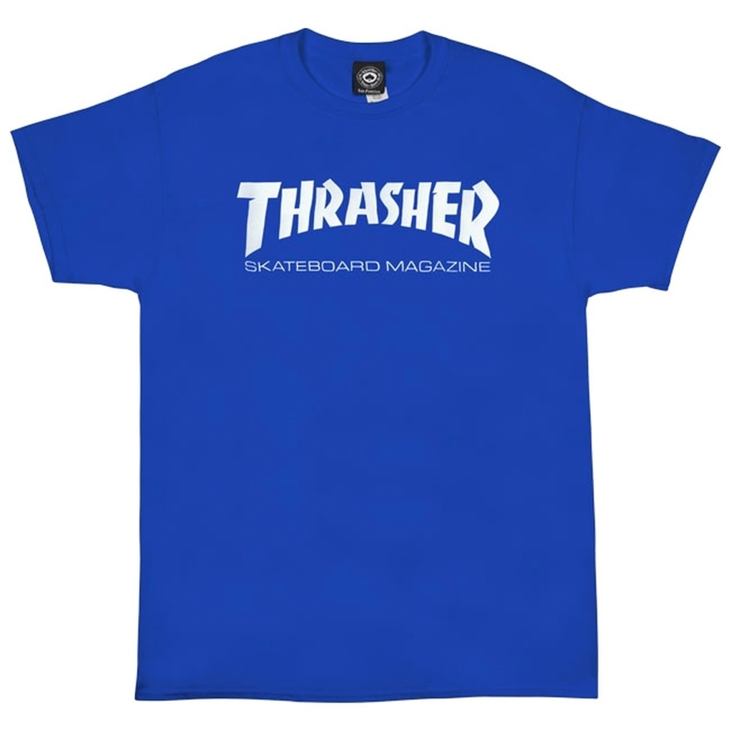 remera trasher azul